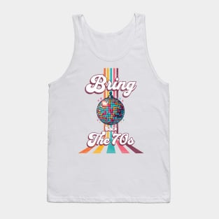 Bring Back the 70s - Disco Ball Tank Top